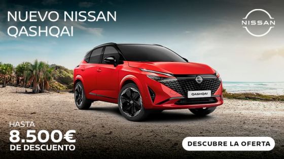 HASTA 8.500€ en el nuevo Nissan Qashqai.