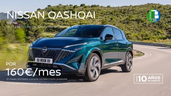 Nuevo Nissan Qashqai e-Power por 160€/mes*
