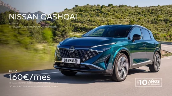 Nuevo Nissan Qashqai e-Power por 160€/mes*