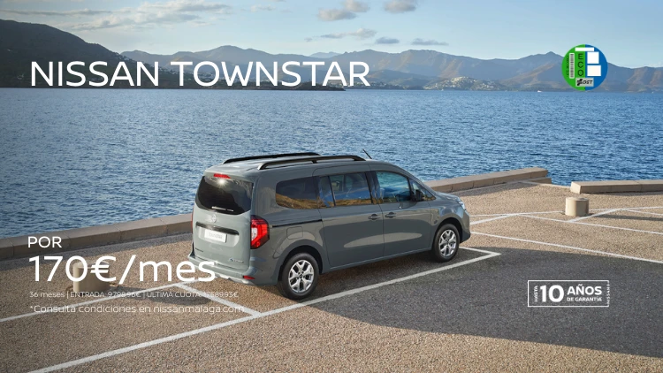 Nissan Townstar Combi por 170€/mes*